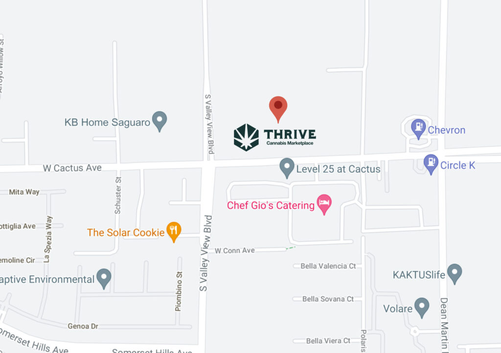 Las Vegas Dispensary: Southern Highlands - Thrive Cannabis Marketplace